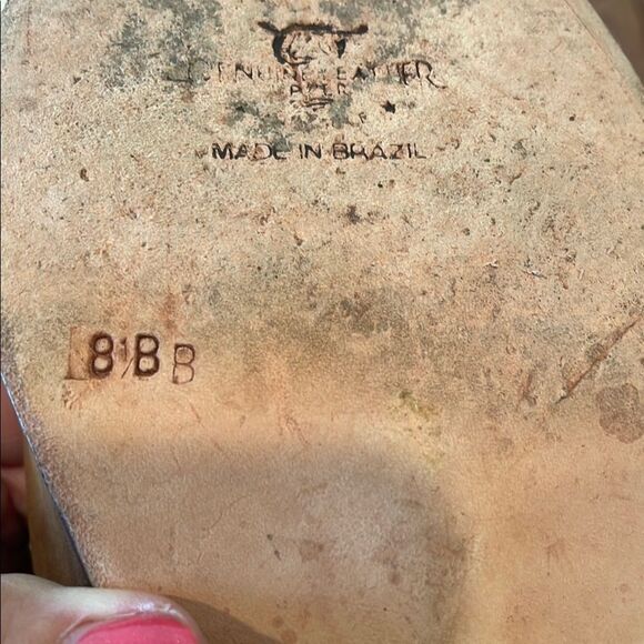 Giani Brown leather Heeled Boots with Western Charm - Picture 8 of 11